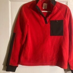 TOPO designs pull over fleece